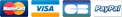 mastercard visa CB paypal